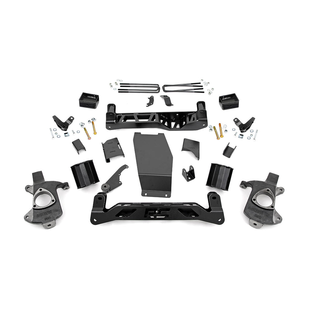 5-Inch-Gmc-Suspension-Lift-Kit-14-18-Sierra-1500-Denal-4Wd-WMagneride-Cast-Steel-Rough-Country