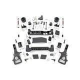 Rough Country 34470 5 Inch RAM Suspension Lift Kit w/V2 Shocks 19-20 RAM 1500 4WD Air Ride/22XL Wheels