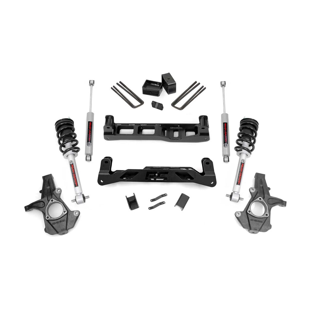 5-Inch-Suspension-Lift-Kit-Lifted-Struts-WN3-Shocks--Struts-07-13-SilveradoSierra-1500-2Wd-Rough-Country