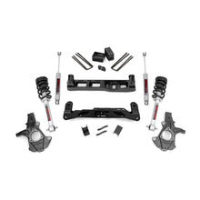 Load image into Gallery viewer, 5-Inch-Suspension-Lift-Kit-Lifted-Struts-WN3-Shocks--Struts-07-13-SilveradoSierra-1500-2Wd-Rough-Country