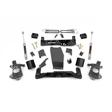 Load image into Gallery viewer, 5-Inch-Suspension-Lift-Kit-WV2-Monotube-Shocks--Struts-14-18-SilveradoSierra-1500-4Wd-Cast-Steel-Rough-Country