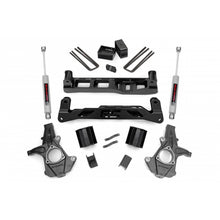 Load image into Gallery viewer, 5-Inch-Suspension-Lift-Kit-WV2-Shocks--Struts-14-18-SilveradoSierra-1500-2Wd-Cast-Steel-Rough-Country