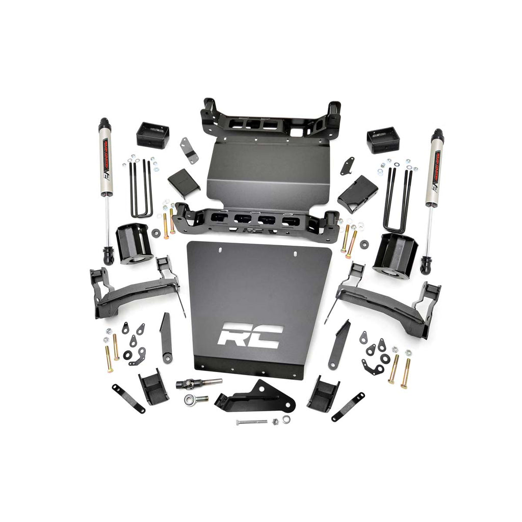 5-Inch-Suspension-Lift-Kit-WV2-Shocks-14-18-SilveradoSierra-1500-4Wd-Rough-Country