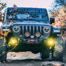 Load image into Gallery viewer, ~(5-Lbs.-12X10x8)~-Jeep-Jl-Fog-Light-Squadron-R-18-Pres-Wrangler-Jl-Rubicon-Fog-Pocket-Kit-Amber-Baja-Designs-Baja-Designs