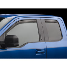 Load image into Gallery viewer, ~(5-Lbs.-47X13x2)~-Dark-Smoke-Frontandrear-Side-Window-Deflectors-Ford-F-150-2015--Supercab