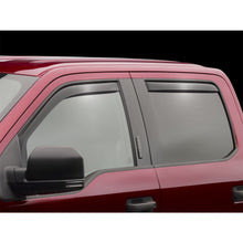 Load image into Gallery viewer, ~(5-Lbs.-47X13x2)~-Dark-Smoke-Frontandrear-Side-Window-Deflectors-Ford-F-250F-350F-450F-550-2017--Supercrew