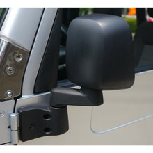Load image into Gallery viewer, ~(5-Lbs.-14X11x10)~-Highrock-4X4-Mirror-Replacement-Set-Black-Jeep-88-06-Wrangler;-Abs-Composite;-Factory-Design-Of-03-06-Tj-(Solid-Arm)