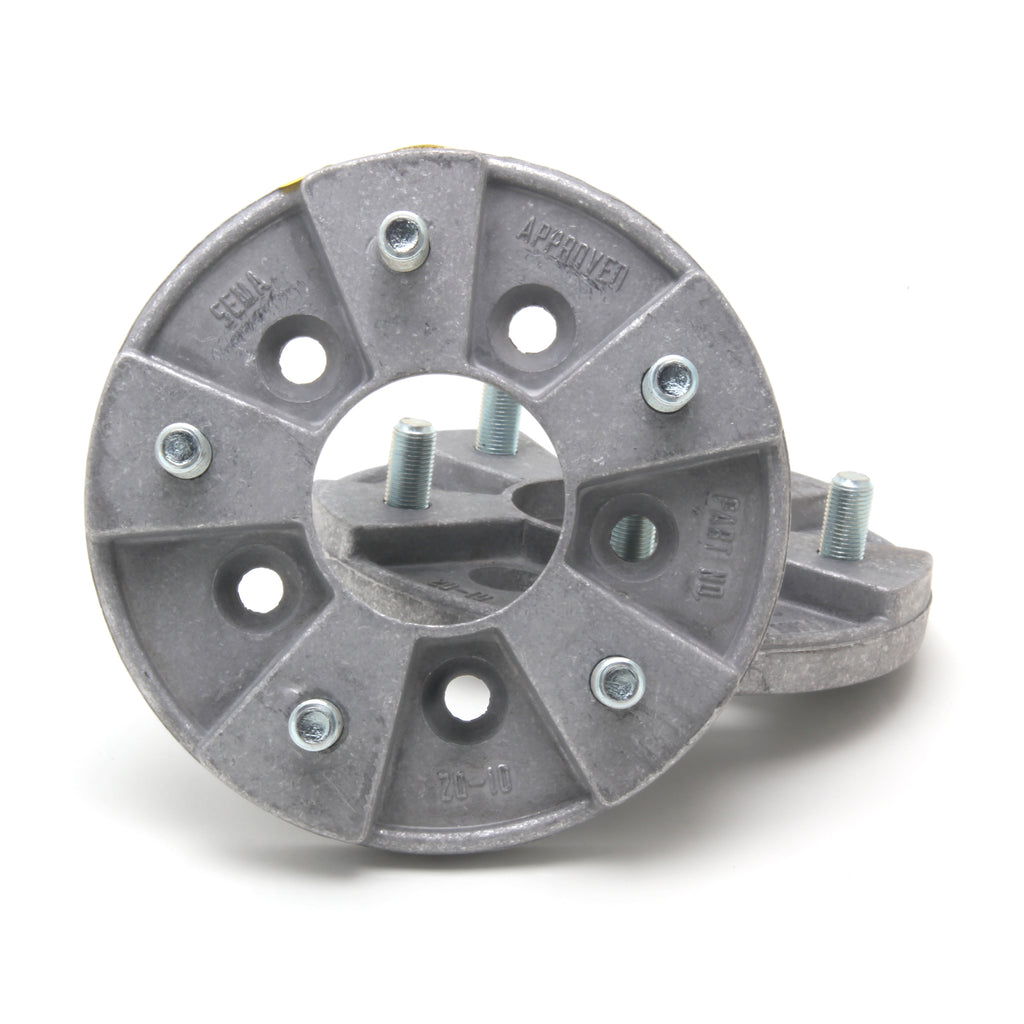 5-Lug-Light-Duty-Wheel-Adapters;-4-In.-Hub-Dia;-5-In.-Wheel-Dia;-12-In.-Studs