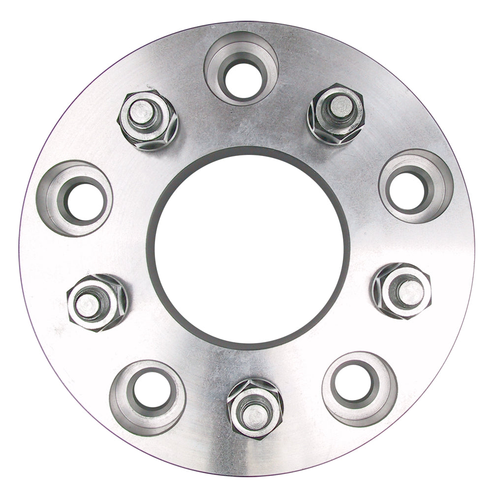 5-Lug-Wheel-Adapters;4.75-In.-Wheel-Dia;5.5-In.-Hub-Dia;12Mmx1.5-(Pr)Aluminum195964-Pontiac-Engine