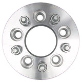 Trans-Dapt 3607 5 LUG Wheel Spacers; 4.5 in. Bolt Circle; 12mmx1.5 Threads (pr)- ALUMINUM