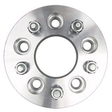 Trans-Dapt 3611 5 LUG Wheel Spacers; 4.75 in. Bolt Circle; 12mmx1.5 Threads (pr)- ALUMINUM