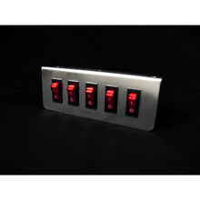 Load image into Gallery viewer, 5-Switch-OnOff-Prewired-Panel-W-Fuse