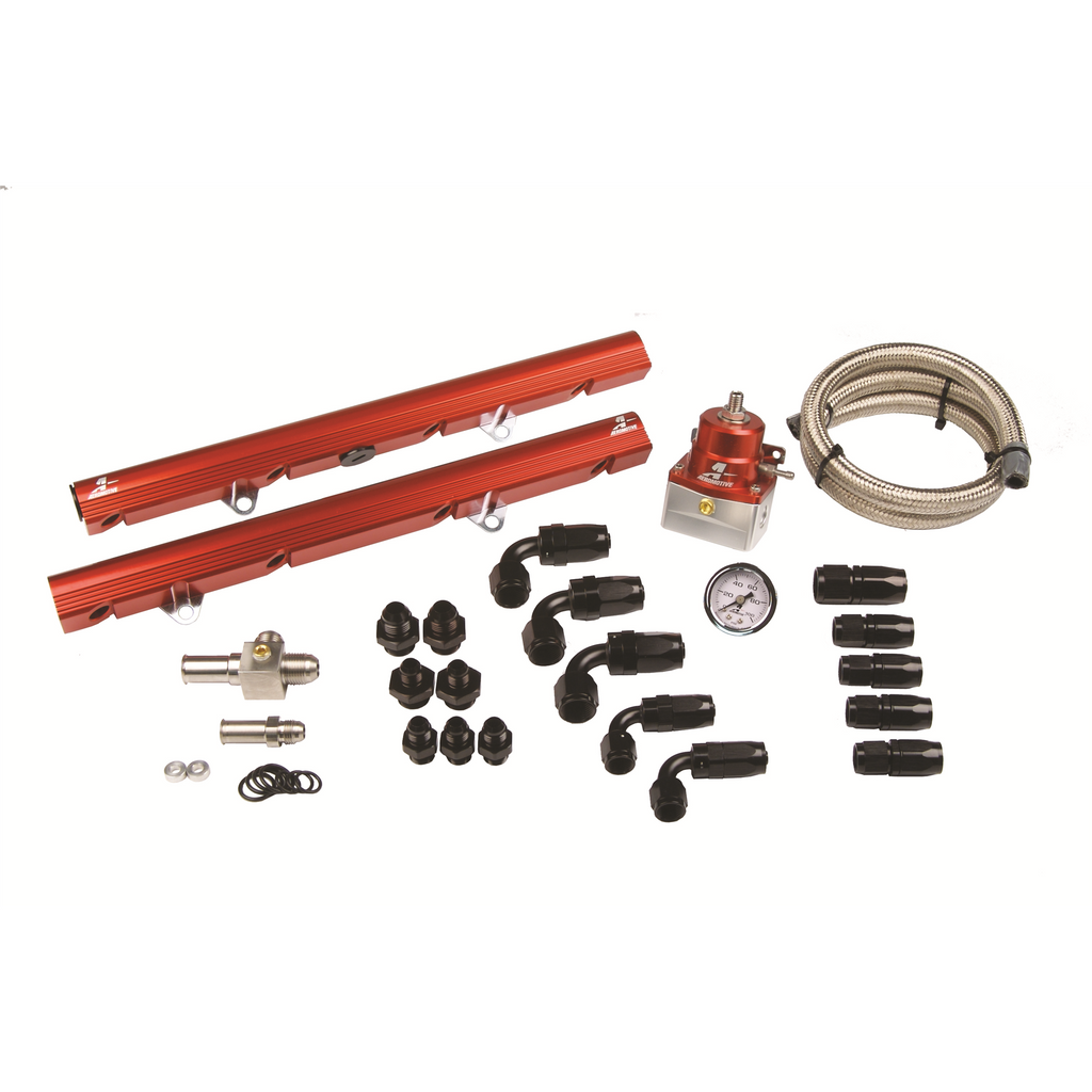 5.0-Liter-Ford-Street-Billet-Fuel-Rail-System-(Ford-5.0-86-98)-58In-I.D.