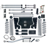 Rubicon Express RE7205M 5.5 in. Extreme-Duty Long Arm Lift Kit w. Rear Track Bar w. Mono Tube Shocks