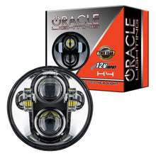 Load image into Gallery viewer, 5.75-In.-40W-Replacement-Led-Headlight,-Chrome-Bezel,-6000K