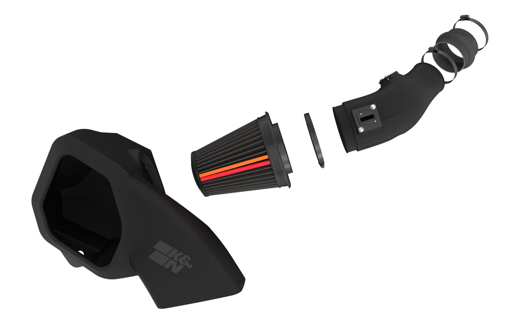 K&N 50-1583D NEXTGEN DIESEL DRYFLOW COLD AIR INTAKE - RAM 2500/3500; L6-6.7L for Select Ram 2500, Ram