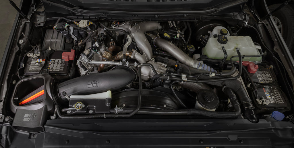K&N 50-2613D NEXTGEN DIESEL DRYFLOW COLD AIR INTAKE - FORD F250; V8-6.7L for Select Ford F-250 Super Duty, Ford F-350 Super Duty