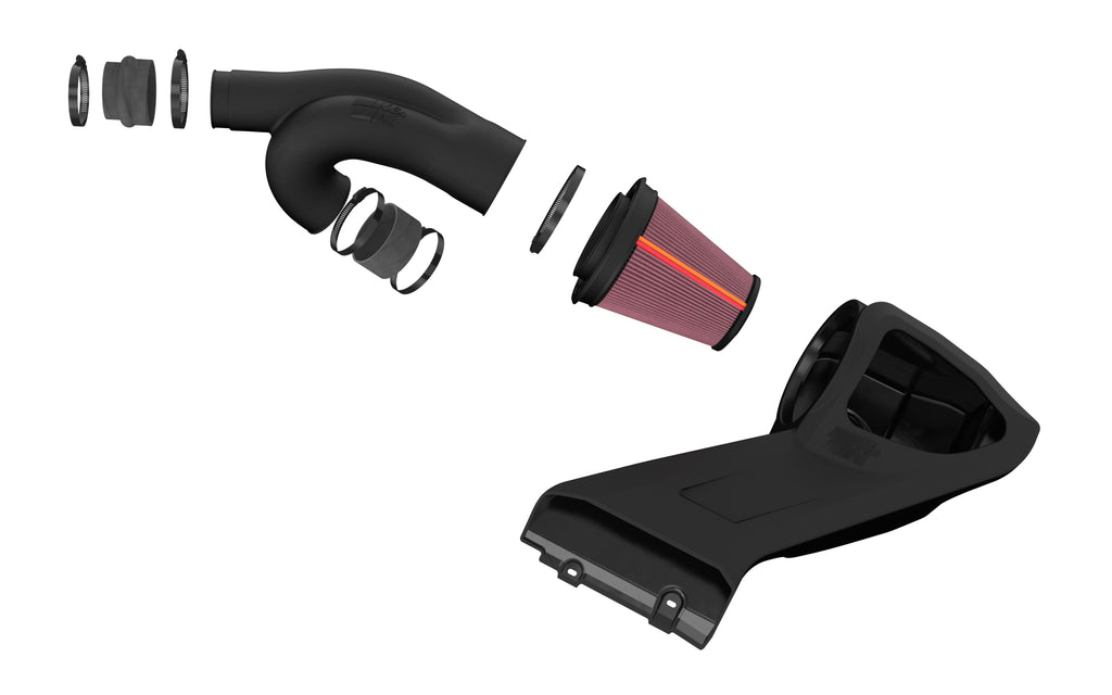 K&N 50-2617 NextGen Cold Air Intake - FORD F150/ RAPTOR V6-2.7L/3.5L for Select Ford F-150