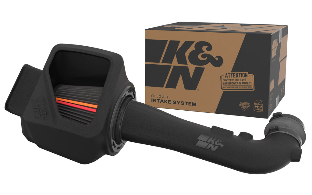 K&N 50-3082D NextGen Dryflow Cold Air Intake - Chevrolet Silverado 1500 V8 5. for Select Cadillac Escalade, Cadillac Escalade ESV, Chevrolet Silverado 1500, Chevrolet Silverado LD, Chevrolet Suburban, Chevrolet Tahoe, GMC Sierra, GMC Sierra 1500, GMC
