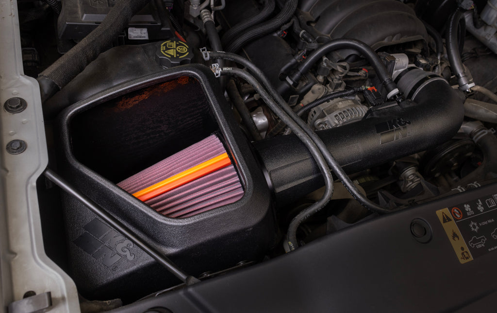 K&N 50-3082 NextGen Cold Air Intake - CHEV./GMC 1500 V8-5.3/6.2L for Select Cadillac Escalade, Cadillac Escalade ESV, Chevrolet Silverado 1500, Chevrolet Silverado LD, Chevrolet Suburban, Chevrolet Tahoe, GMC Sierra, GMC Sierra 1500, GMC Sierra Limited,