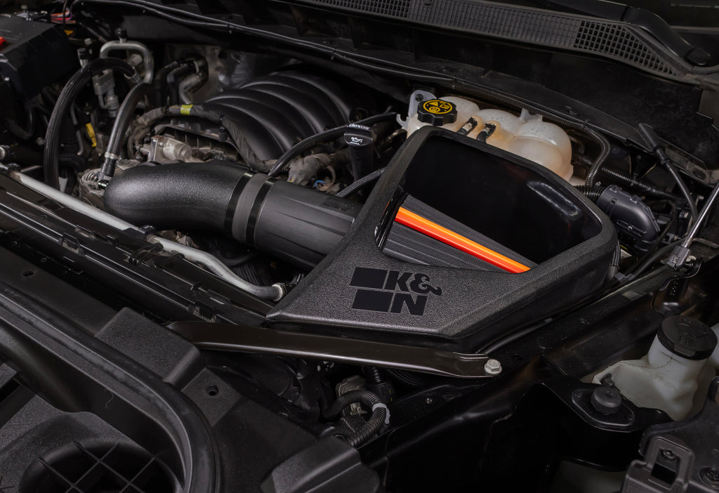 K&N 50-3110D NextGen Dryflow Cold Air Intake - Chevrolet Silverado 1500 V8 5. for Select Cadillac Escalade, Cadillac Escalade ESV, Chevrolet Silverado 1500, Chevrolet Silverado LTD, Chevrolet Suburban, Chevrolet Tahoe, GMC Sierra, GMC Sierra 1500, GMC