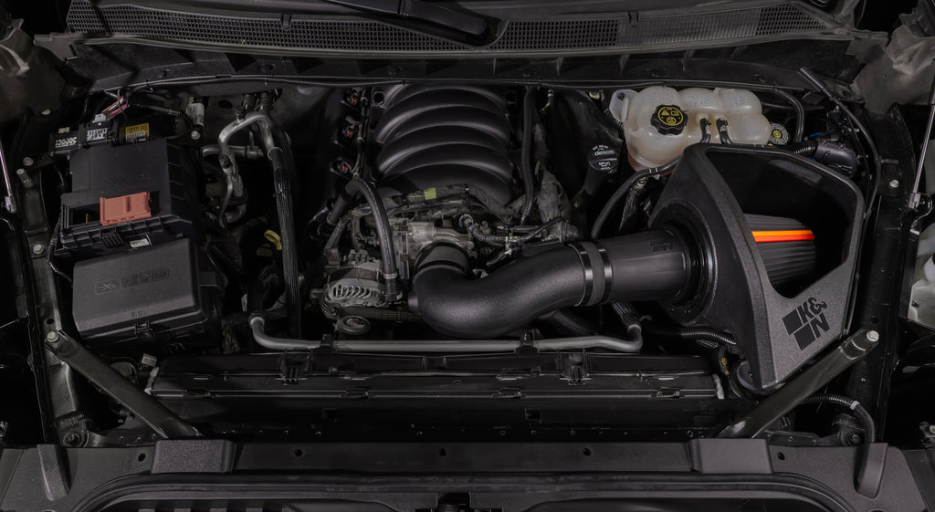 K&N 50-3110D NextGen Dryflow Cold Air Intake - Chevrolet Silverado 1500 V8 5. for Select Cadillac Escalade, Cadillac Escalade ESV, Chevrolet Silverado 1500, Chevrolet Silverado LTD, Chevrolet Suburban, Chevrolet Tahoe, GMC Sierra, GMC Sierra 1500, GMC