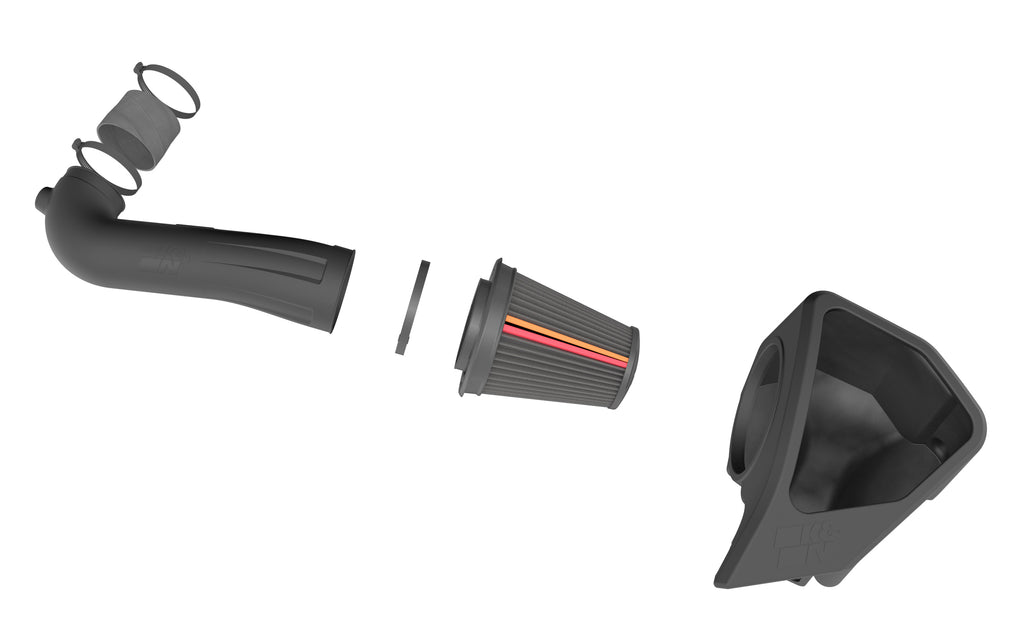 K&N 50-3110D NextGen Dryflow Cold Air Intake - Chevrolet Silverado 1500 V8 5. for Select Cadillac Escalade, Cadillac Escalade ESV, Chevrolet Silverado 1500, Chevrolet Silverado LTD, Chevrolet Suburban, Chevrolet Tahoe, GMC Sierra, GMC Sierra 1500, GMC