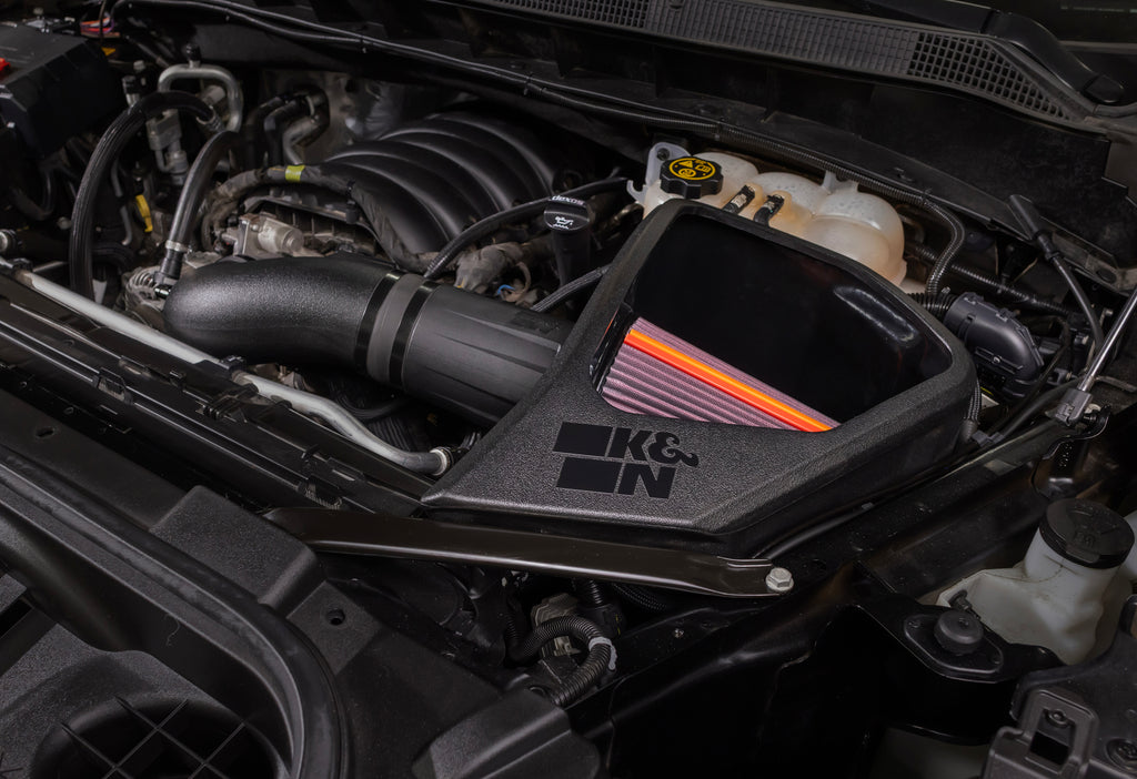 K&N 50-3110 NextGen Cold Air Intake - CHEV SILVERADO 1500; V8-5.3/6.2L for Select Cadillac Escalade, Cadillac Escalade ESV, Chevrolet Silverado 1500, Chevrolet Silverado LTD, Chevrolet Suburban, Chevrolet Tahoe, GMC Sierra, GMC Sierra 1500, GMC Sierra