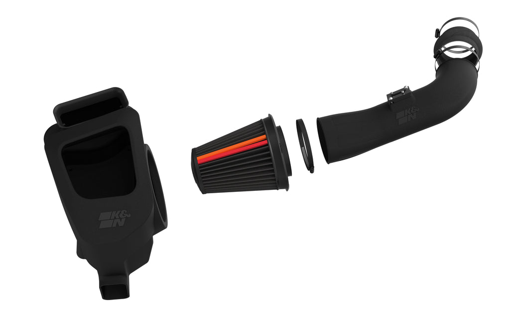 K&N 50-3119D NEXTGEN DIESEL DRYFLOW COLD AIR INTAKE - CHEVROLET/GMC; V8-6.6L for Select Chevrolet Silverado HD, Chevrolet Silverado HD, GMC Sierra HD, GMC Sierra HD