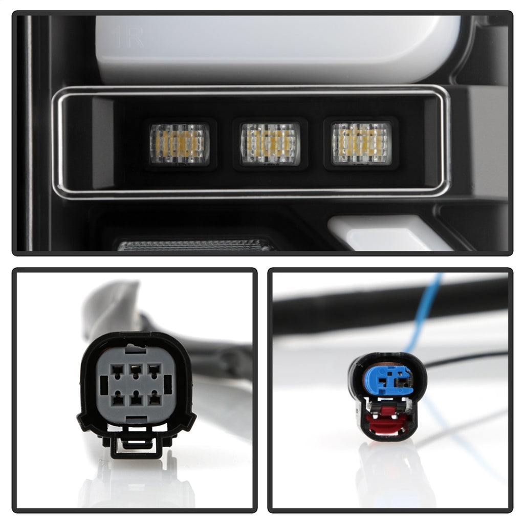 Spyder Auto 5000286 LED Tail Lights for Select GMC Sierra 1500, GMC Sierra HD, GMC Sierra HD
