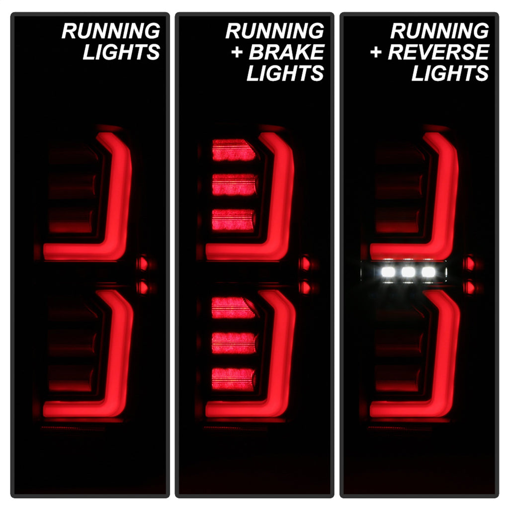 Spyder Auto 5000286 LED Tail Lights for Select GMC Sierra 1500, GMC Sierra HD, GMC Sierra HD