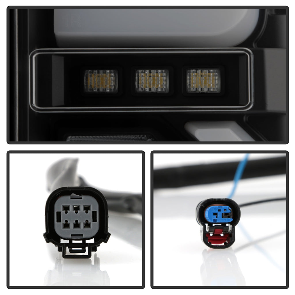 Spyder Auto 5000293 LED Tail Lights for Select GMC Sierra 1500, GMC Sierra HD, GMC Sierra HD