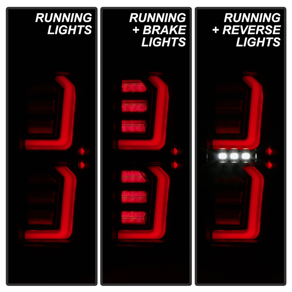 Spyder Auto 5000293 LED Tail Lights for Select GMC Sierra 1500, GMC Sierra HD, GMC Sierra HD