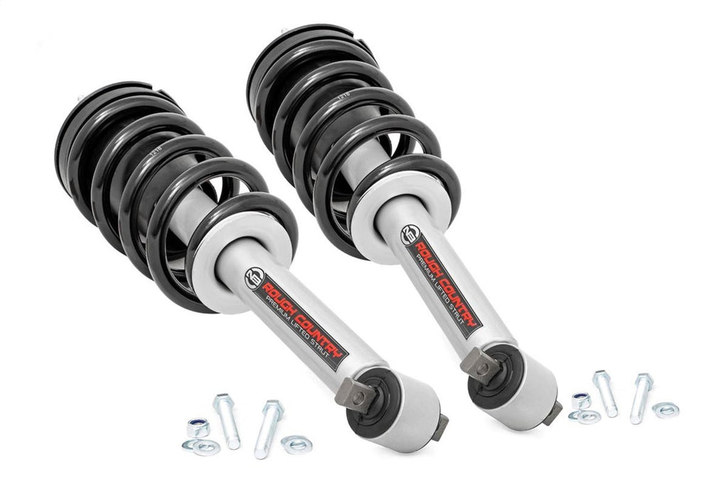 Rough Country 501066 Lifted N3 Struts for Select Chevrolet Silverado 1500, Chevrolet Silverado LTD, GMC Sierra 1500, GMC Sierra Limited