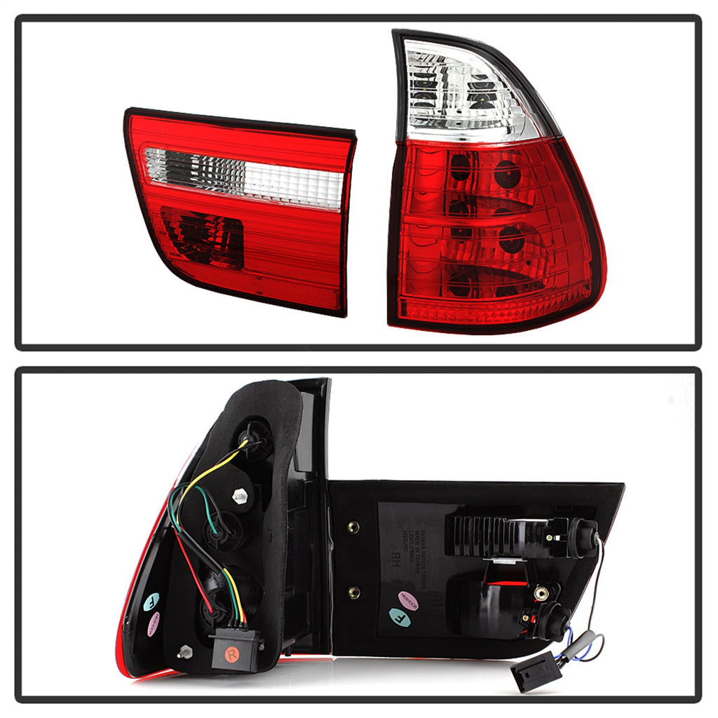 Spyder Auto 5000835 Euro Style Tail Lights for Select BMW X5