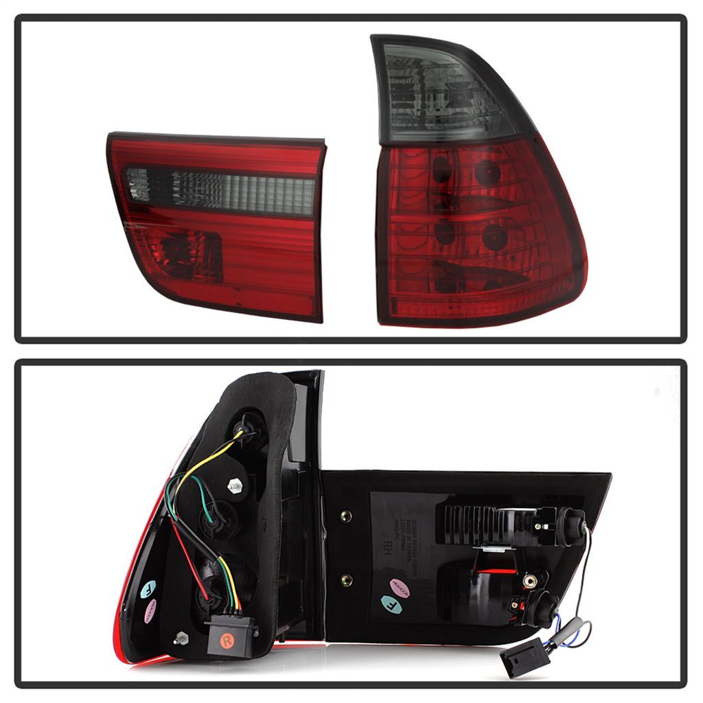 Spyder Auto 5000842 Euro Style Tail Lights for Select BMW X5
