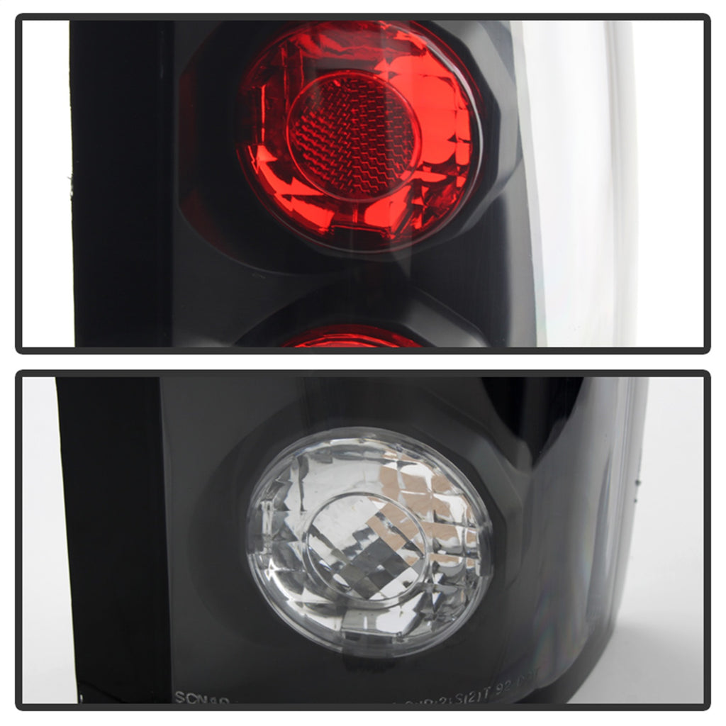 Spyder Auto 5001283 Euro Style Tail Lights for Select Cadillac Escalade, Chevrolet Blazer, Chevrolet C1500, Chevrolet C1500 Suburban, Chevrolet C2500, Chevrolet C2500 Suburban, Chevrolet C3500, Chevrolet K1500, Chevrolet K1500 Suburban, Chevrolet K2500,