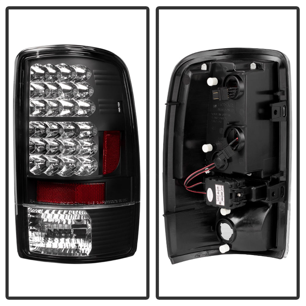 Spyder Auto 5001528 LED Tail Lights for Select Chevrolet Suburban 1500, Chevrolet Suburban 2500, Chevrolet Tahoe, GMC Yukon, GMC Yukon XL