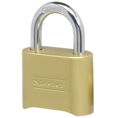 Master Lock 175D 2" (51mm) Wide Set Your Own Combination Solid Body Padlock