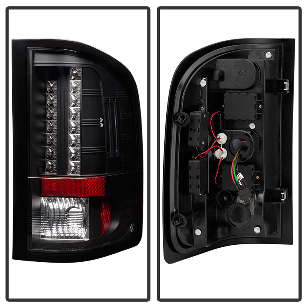 Spyder Auto 5001771 LED Tail Lights for Select Chevrolet Silverado 1500, Chevrolet Silverado HD, Chevrolet Silverado HD, GMC Sierra 1500, GMC Sierra HD, GMC Sierra HD