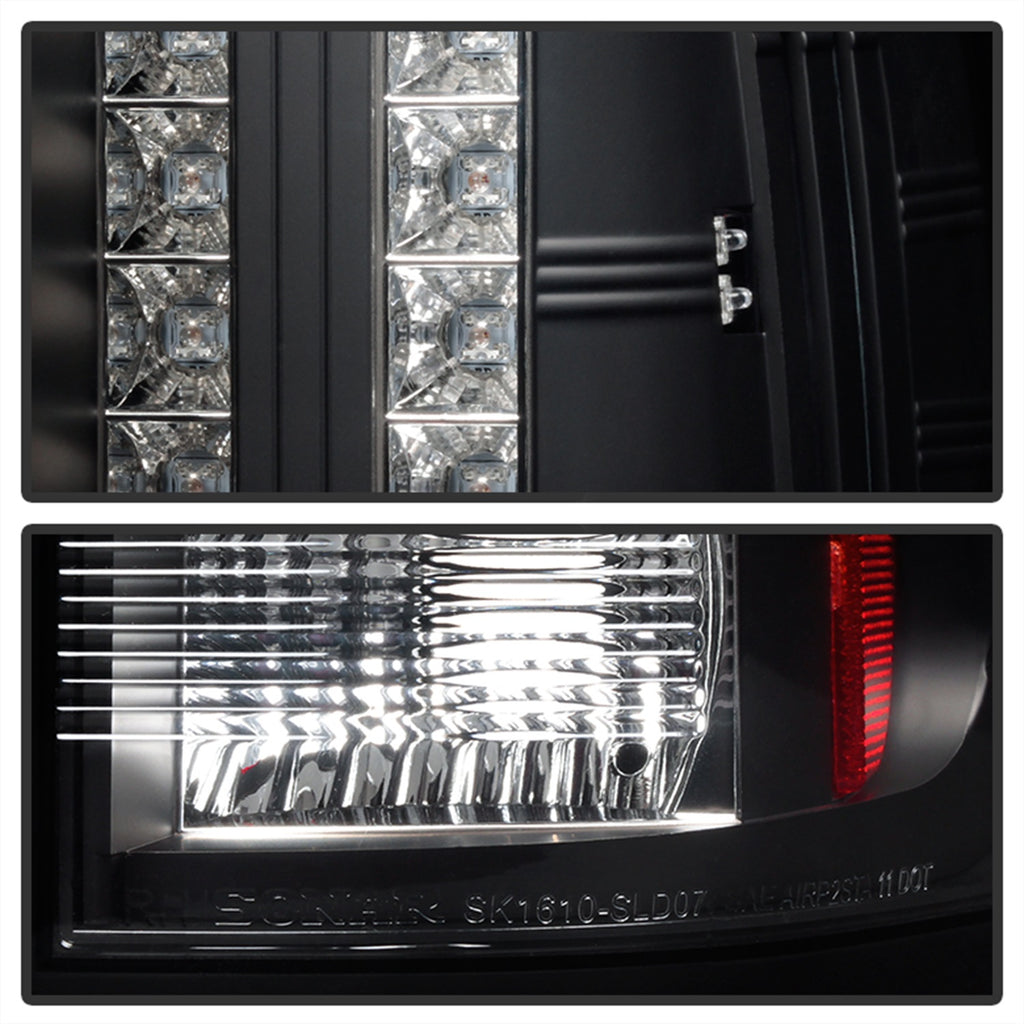 Spyder Auto 5001771 LED Tail Lights for Select Chevrolet Silverado 1500, Chevrolet Silverado HD, Chevrolet Silverado HD, GMC Sierra 1500, GMC Sierra HD, GMC Sierra HD