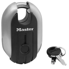 Load image into Gallery viewer, Master Lock 185D 1-15/16in (49mm) Wide Titanium Series™ Stainless Steel Body Padlock with Shrouded Shackle
