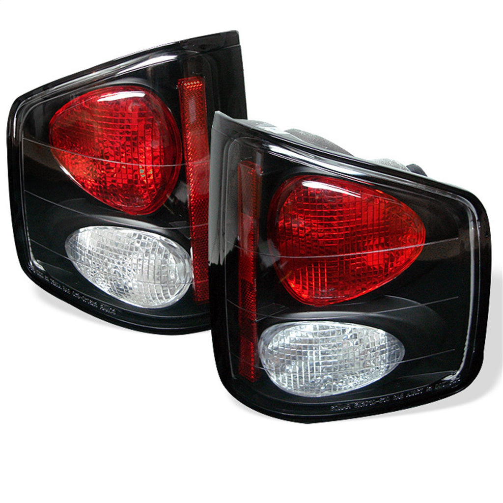 Spyder Auto 5001887 Euro Style Tail Lights for Select Chevrolet S10, GMC Sonoma, Isuzu Hombre