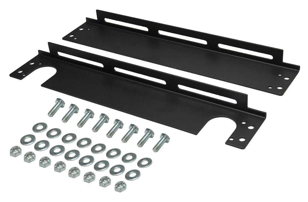 Derale 50021 Stacked Plate Cooler Full Length Mounting Bracket Kit