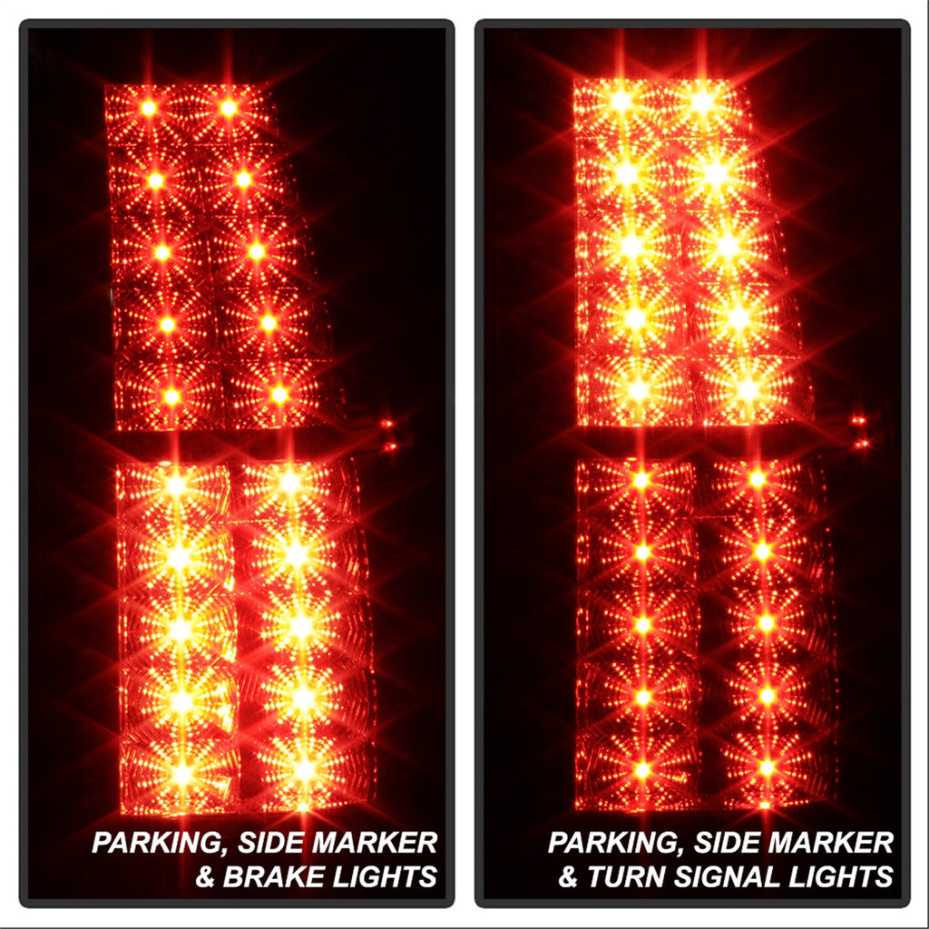 Spyder Auto 5002136 LED Tail Lights for Select Chevrolet Suburban 1500, Chevrolet Suburban 2500, Chevrolet Tahoe, GMC Yukon, GMC Yukon XL 1500, GMC Yukon XL