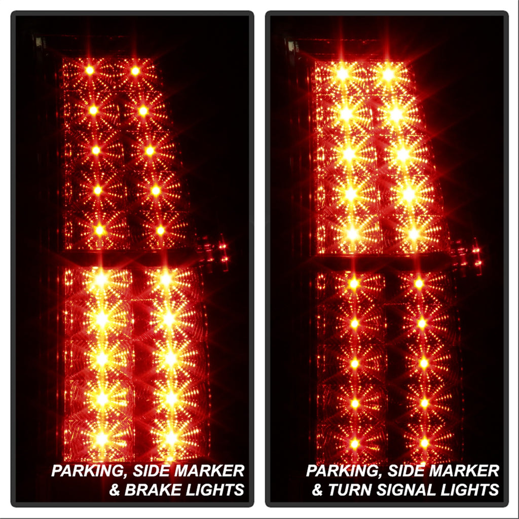 Spyder Auto 5002174 LED Tail Lights for Select Chevrolet Suburban 1500, Chevrolet Suburban 2500, Chevrolet Tahoe, GMC Yukon, GMC Yukon XL 1500, GMC Yukon XL