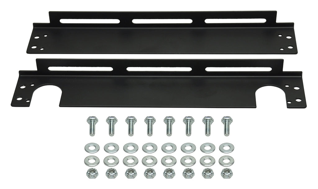 Derale 50021 Stacked Plate Cooler Full Length Mounting Bracket Kit