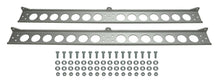 Load image into Gallery viewer, Derale 50022 Dual Stacked Plate Brushed Aluminum Brackets With Mounting Hardware