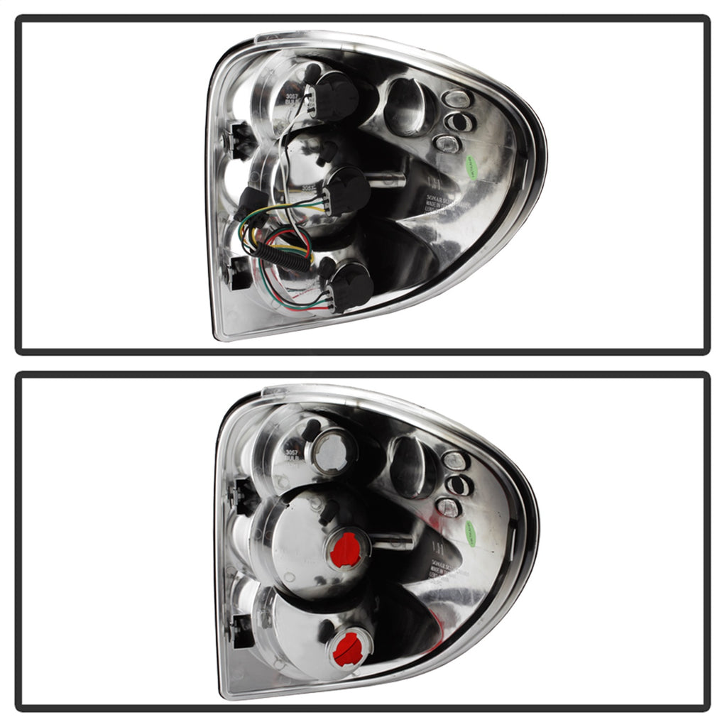 Spyder Auto 5002211 Euro Style Tail Lights for Select Chrysler Town & Country, Chrysler Voyager, Dodge Caravan, Dodge Grand Caravan