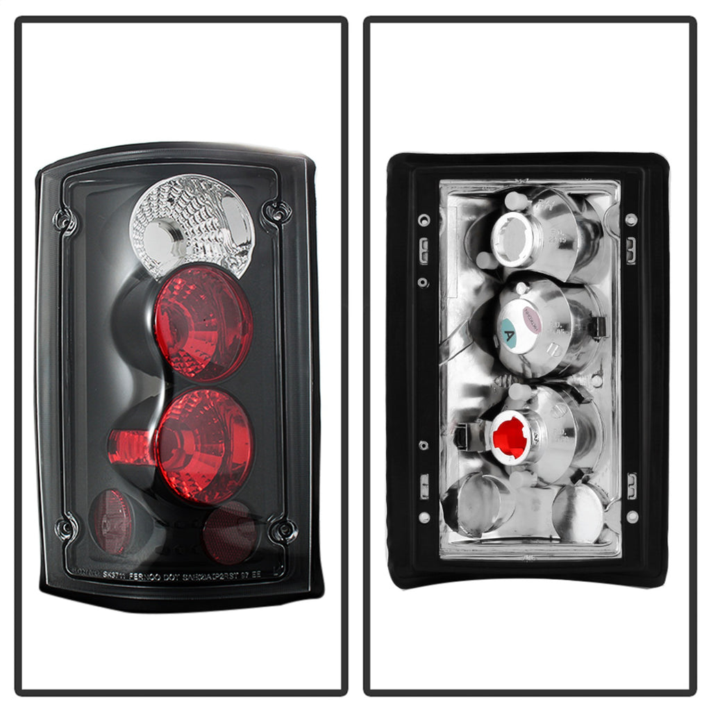 Spyder Auto 5002914 Euro Style Tail Lights for Select Ford E-150, Ford E-150 Club Wagon, Ford E-150 Econoline, Ford E-150 Econoline Club Wagon, Ford E-250, Ford E-250 Econoline, Ford E-350 Club Wagon, Ford E-350 Econoline, Ford E-350 Econoline Club